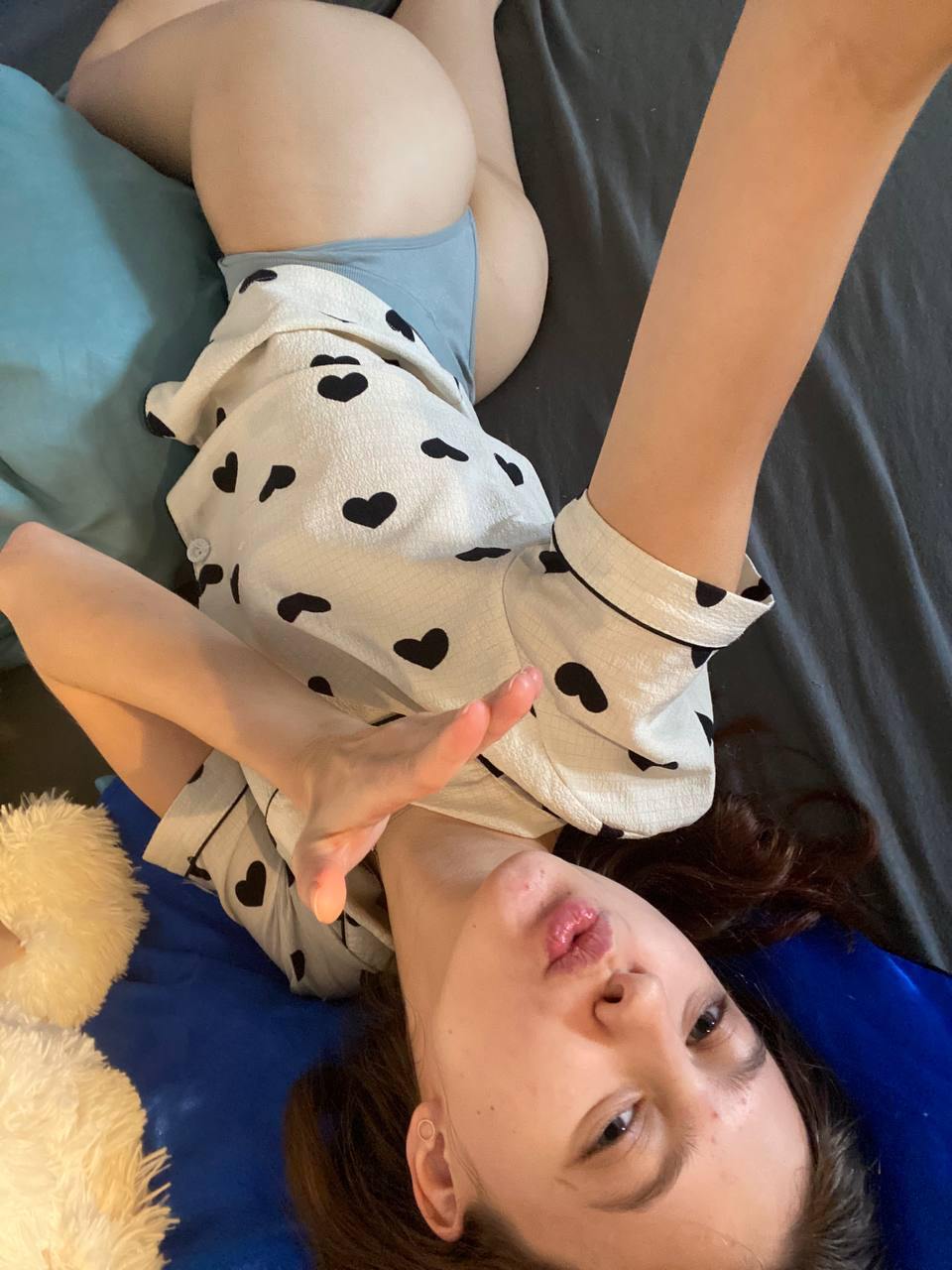 A cozy shot with Your princess — straight from Zhanjiang